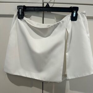 White skort